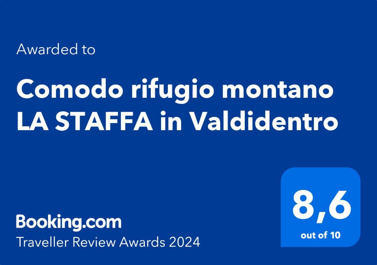 Апартаменты Comodo Rifugio Montano La Staffa In Valdidentro Premadio Экстерьер фото